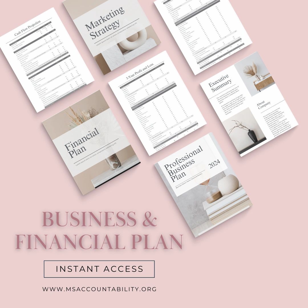 Business & Financial Plan Template